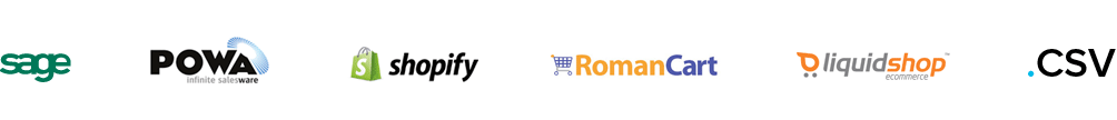 sage powa shopify roman cart liquidshop .csv
